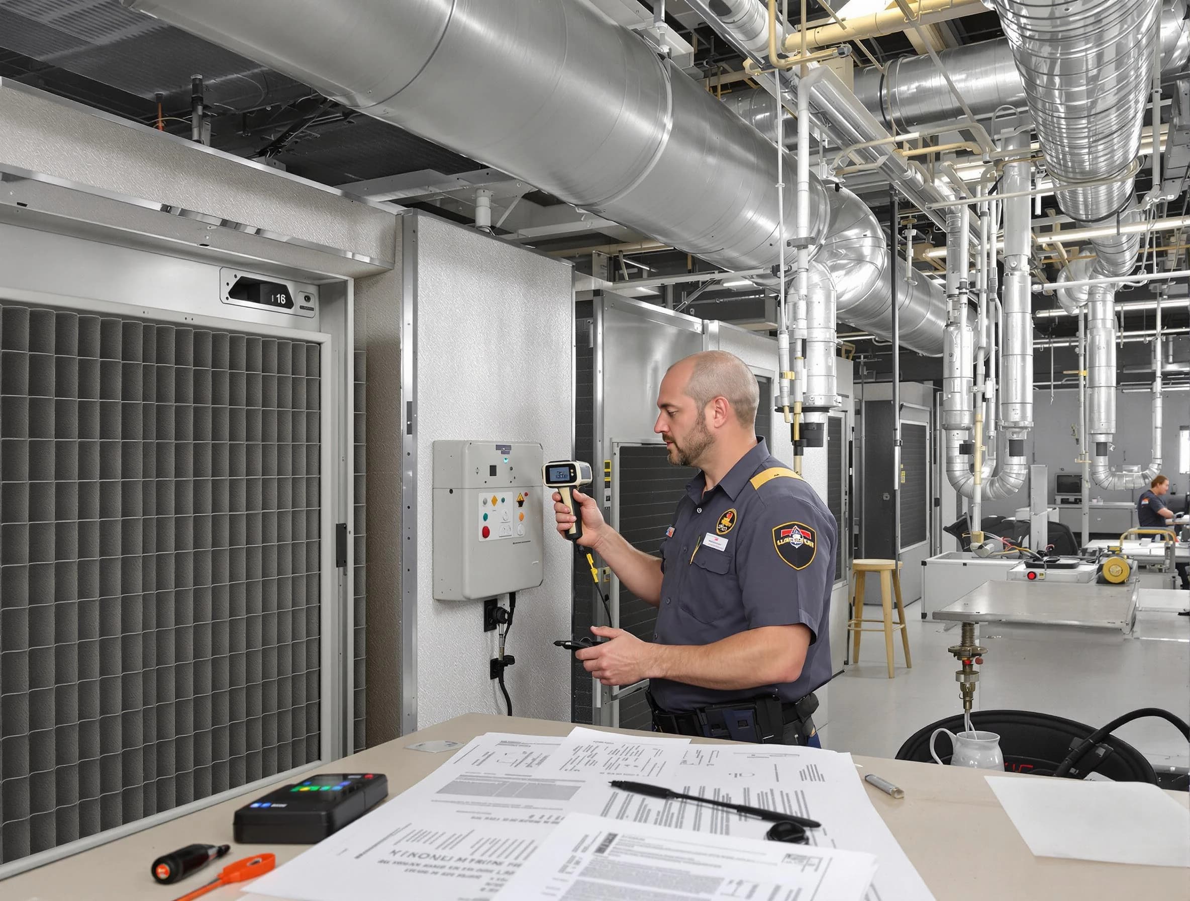 Professional filter system inspection by South Fulton Air Duct Cleaning in South Fulton