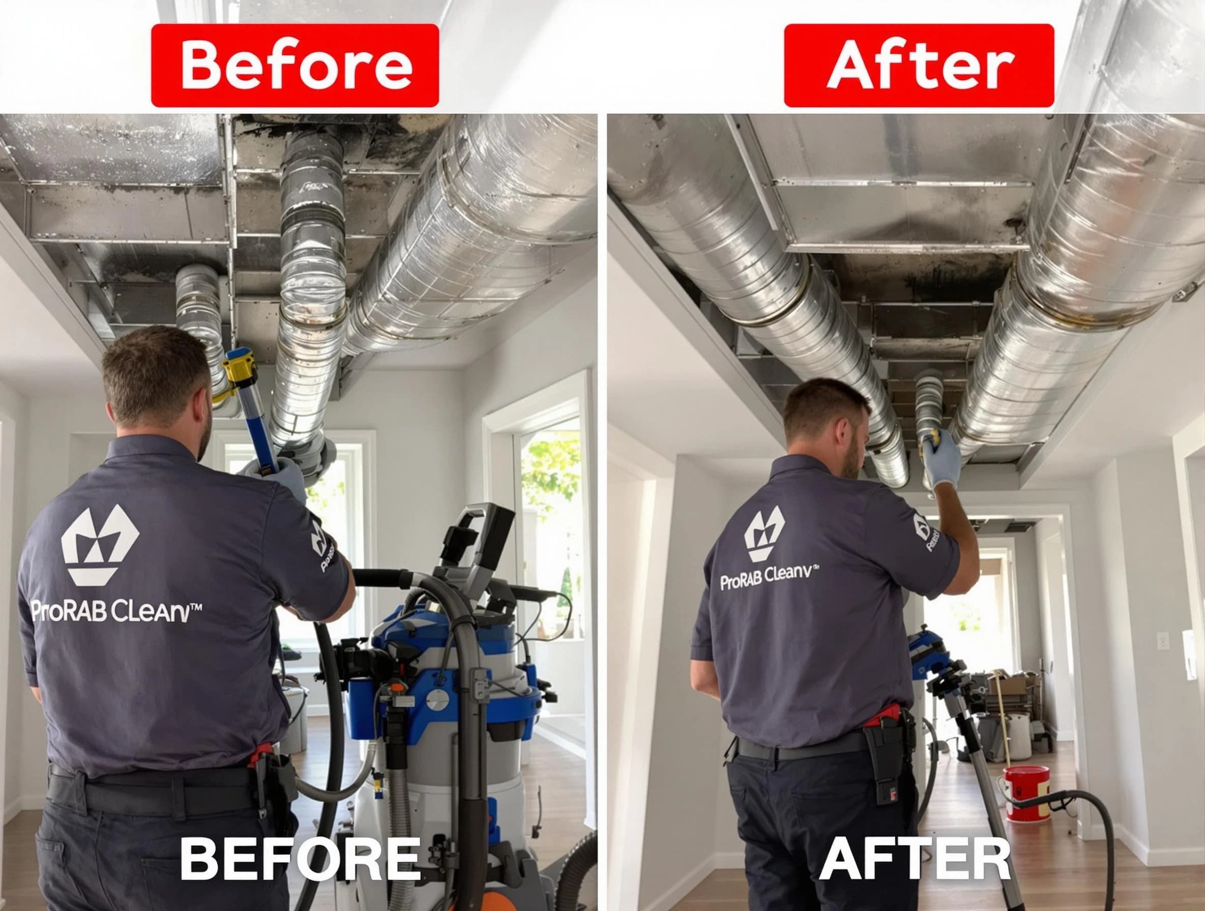 South Fulton Air Duct Cleaning expert performing thorough residential duct cleaning in a South Fulton home