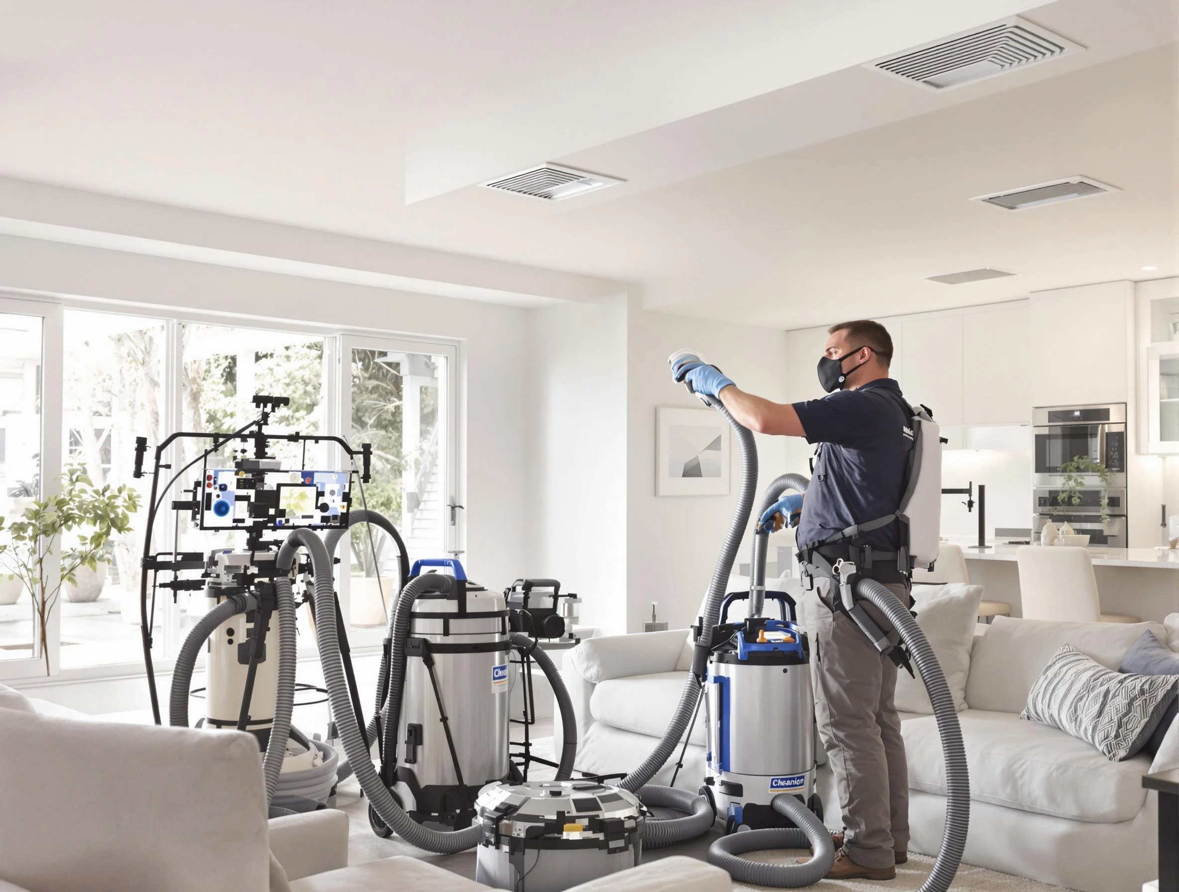 Professional AC duct cleaning by South Fulton Air Duct Cleaning in South Fulton