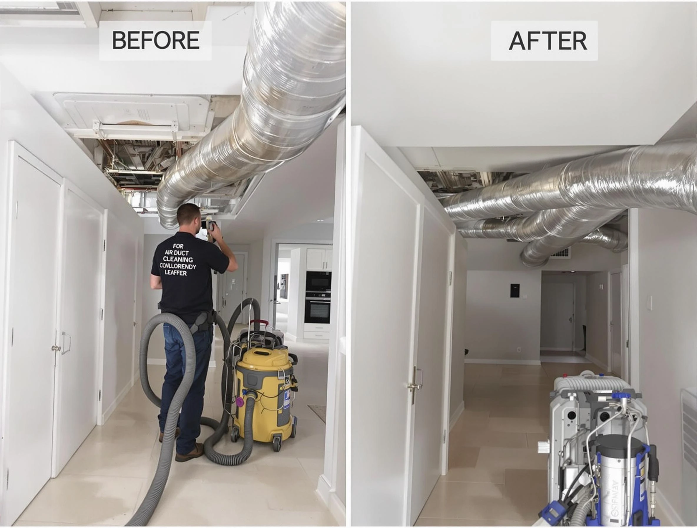 South Fulton Air Duct Cleaning professional performing thorough air duct cleaning in South Fulton