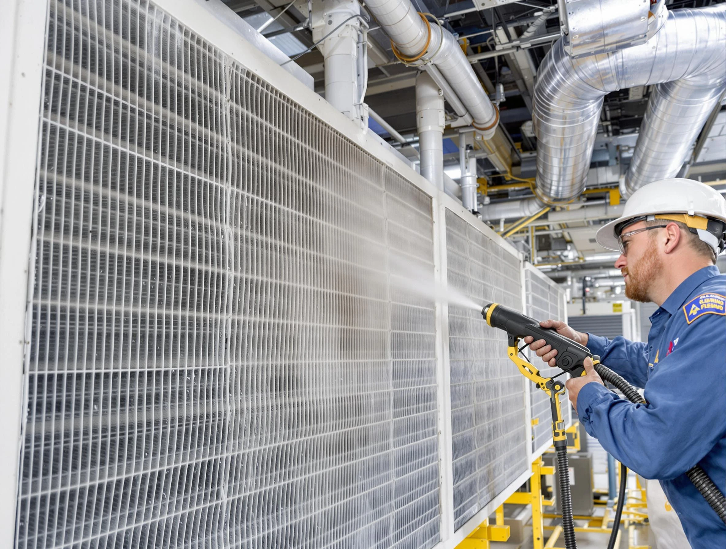 Professional commercial coil cleaning by South Fulton Air Duct Cleaning in South Fulton