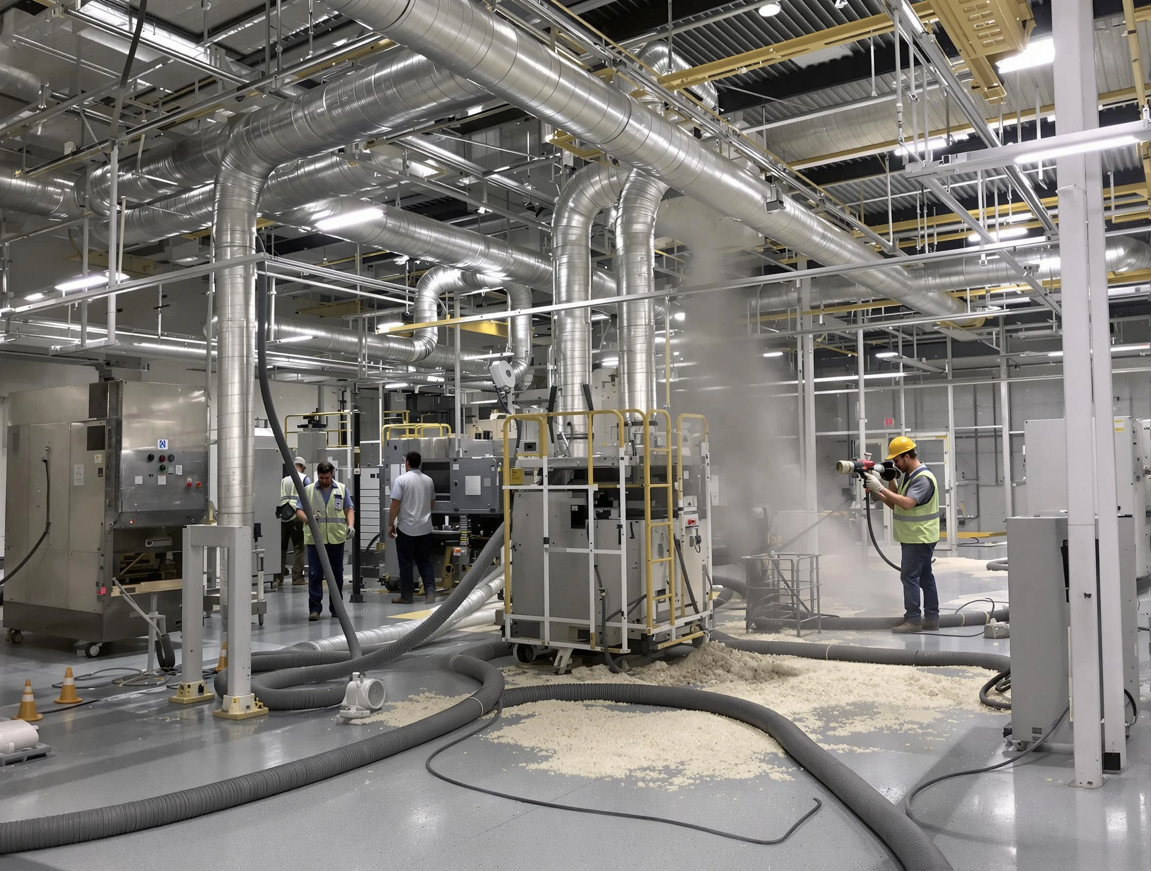 Heavy-duty industrial duct cleaning by South Fulton Air Duct Cleaning in South Fulton